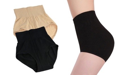 For Women High Waist Briefs Underwear Shapewear