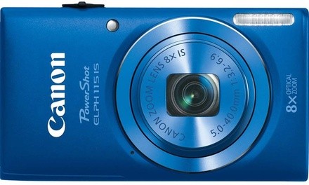 Canon PowerShot ELPH 115 16MP Digital Camera Blue OLD MODEL