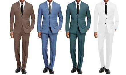 Braveman Men's Slim-Fit Suit (2-Piece)