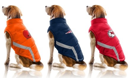 Little Earth NFL AFC Pet Puffer Vest