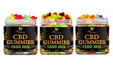 CBD Fruit Flavored Gummies from Greenergize (100-3000mg)