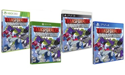 Transformers Devastation for PS3, PS4, Xbox 360, or Xbox One