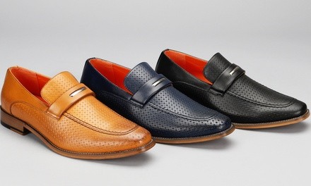 Vincent Cavallo Men's Classic Bespoke Slip-On Loafers