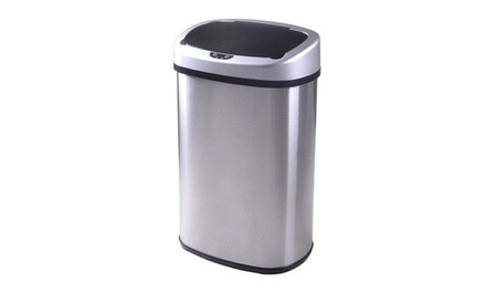 13-Gallon Touch Free Sensor Automatic Touchless Trash Can