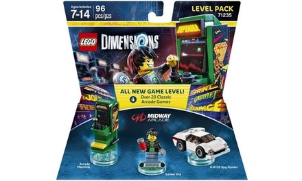 LEGO Dimensions Midway Retro Gamer Level Pack (96-Piece)