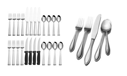 Pfaltzgraff Flatware Set for Four (24-Piece)