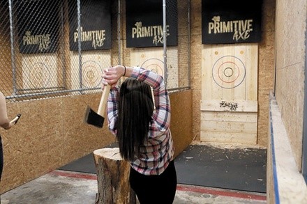 $25 For A 1-Hour Axe Throwing Session For 2 People (Reg. $50)