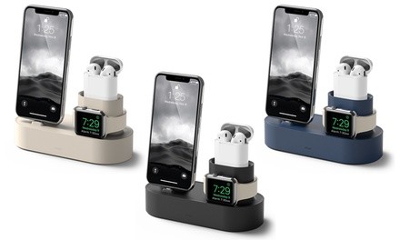 3-in-1 Charging Hub for iPhone, Apple Watch, and AirPods