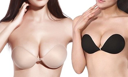 Feather Light Low-Cut Reusable Sticky Bra (2-Pack)