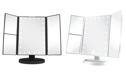 Vivitar Simply Beautiful Cordless LED Light Up Vanity Mirror