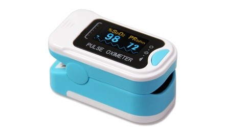 Finger Pulse Oximeter Heart Rate and Blood Oxygen Monitor with OLED Screen