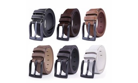 Men's Genuine Leather Casual Belt