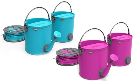 Colourwave 2-in-1 Collapsible Watering Can and Bucket (1.7 Gal.)