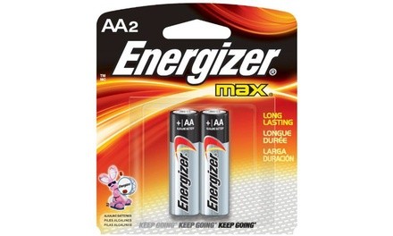 Energizer Max AA Alkaline Batteries (6-Pack)