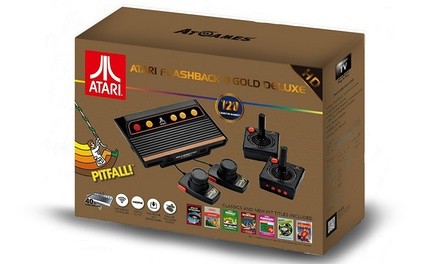 Atari Flashback 8 Gold Deluxe HD Gaming Console (Refurbished)