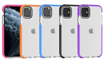 Hybrid Slim Case with Air Cushion Technology for iPhone 7/7 Plus/8/8 Plus/X/XS MAX/XR