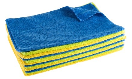 Microfiber Cloth Cleaning Towel Set (12-, 24-, or 48-Piece)