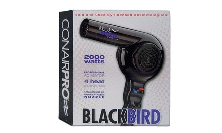 ConairPRO Black Bird Hair Dryer BB075W