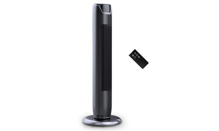 PELONIS 36'' 3-Speed Oscillating Pedestal Tower Fan with Remote