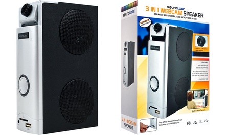 3-in-1 Webcam Desktop Speaker