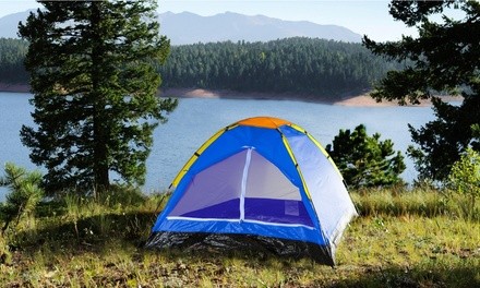 Wakeman Outdoors 2-Person Dome Tent for Camping with Carrying Bag