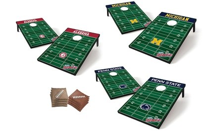 Wild Sports NCAA 24'' X 36'' Field Tailgate Toss Set with Bags