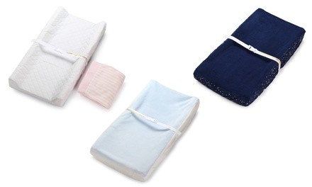 Contoured Baby Diaper Changing Pad with Cover