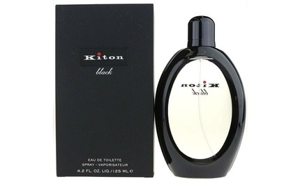 Kiton Black Eau de Toilette for Men (4.2 Fl. Oz.)