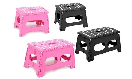 Folding Step Stool with Regular or Extra Wide Platform