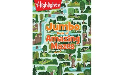 Jumbo Book of Amazing Mazes for Kids