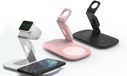 Lax Gadgets 2-in-1 Wireless Charging Dock