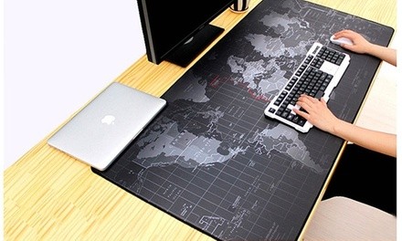 Old World Map Full Desk Coverage Gaming and Office Mousepad