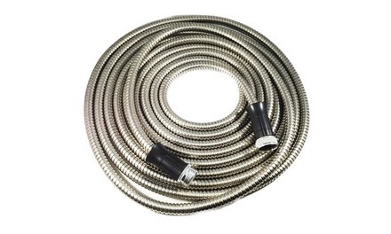 Tangle-Free Metal Garden Hose