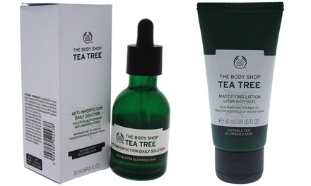 The Body Shop Tea Tree Oil or Lotion (1.69 Fl. Oz.)