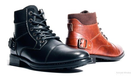 Harrison Men's Belted Casual Boots