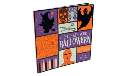 Decorate Your Halloween Adult Coloring and Crafts Book