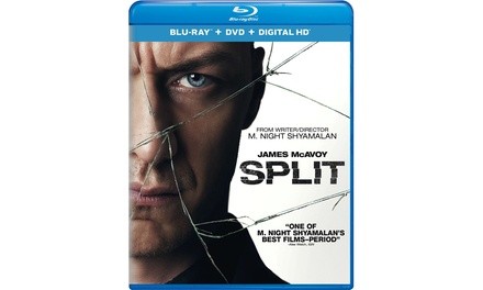 Split on Blu-Ray, DVD, and Digital HD