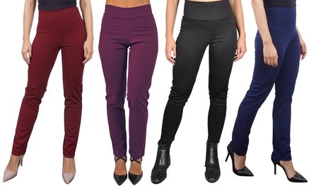 VKY & CO High-Waist Leggings Pants. Plus Sizes Available.