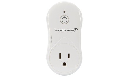 Amped Wireless Single Outlet Smart Plug with USB Port