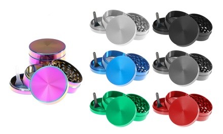 Large Titanium Herb Grinder (5-Piece)