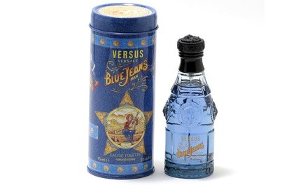 Versace Blue Jeans Eau de Toilette Spray for Men (2.5 Fl. Oz.)