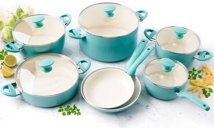 GreenPan Rio Cookware Set (12-Piece)