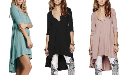 Leo Rosi Women's Oversized Millie Top. Plus Sizes Available