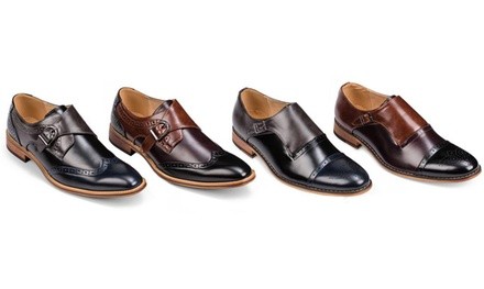 Gino Vitale Men's Three-Tone Dress Shoes