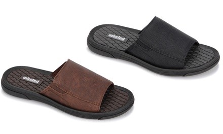 Unlisted by Kenneth Color Pacey Men's Stretch Slide Sandals