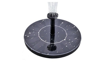 Solar Birdbath Fountain Pump, 1.4W Outdoor Water Fountain Panel Kit