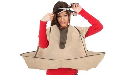 Hair-Cutting Umbrella Cape 