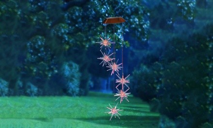 Color Changing Solar LED Mobile Wind Chimes