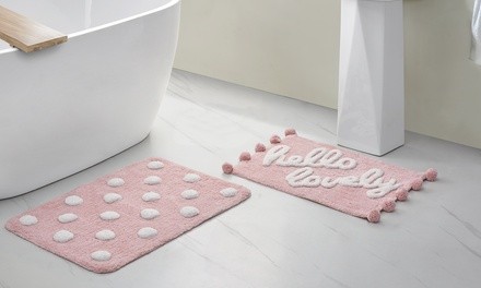 Whimsical Bath Rug Set (2-Piece)