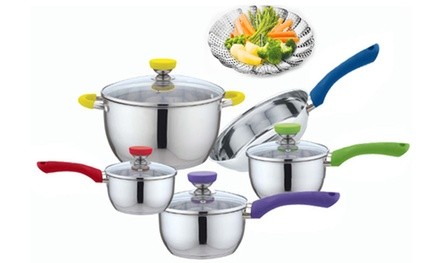 Stainless Steel Cookware Set (9-Piece)